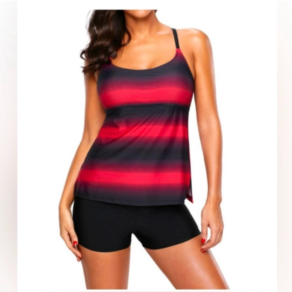 NEW Swimsuit with boy shorts